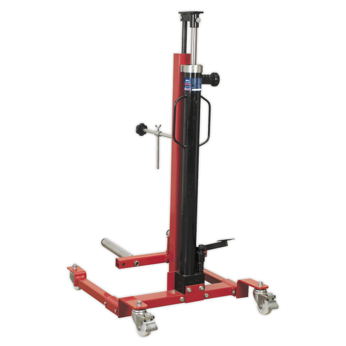 Refurbished - Sealey Wheel Removal/Lifter Trolley 80kg Quick Lift