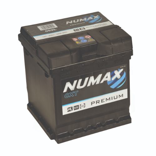 002L Numax Premium Car Battery 12V 45Ah, 3 Years Warranty