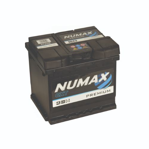 012UR Numax Premium Car Battery 12V 50Ah, 3 Years Warranty