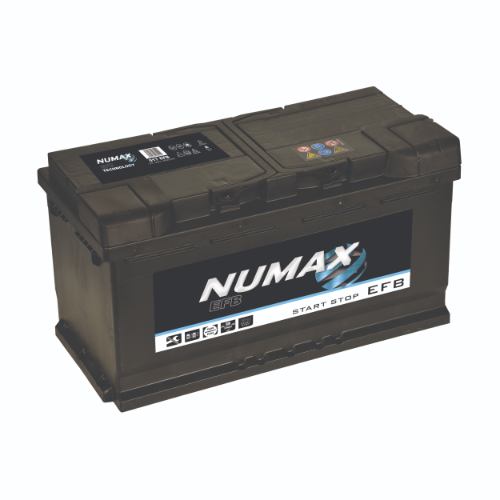 017EFB Numax EFB Car Battery 12V 90Ah, 3 Years Warranty