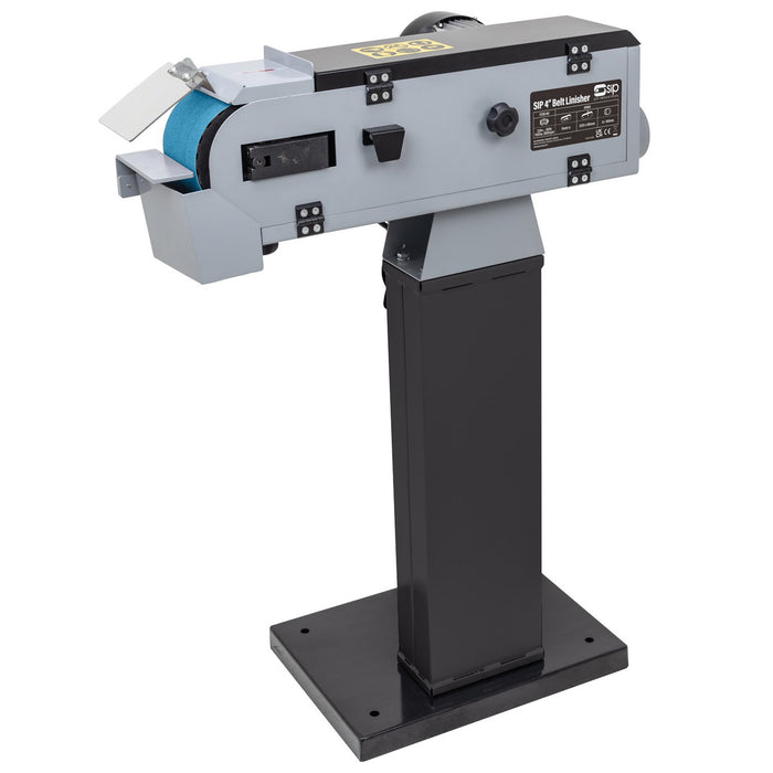 SIP 01960 4" Heavy-Duty Belt Linisher, Re-Boxed, Grade A, 24 Months Warranty