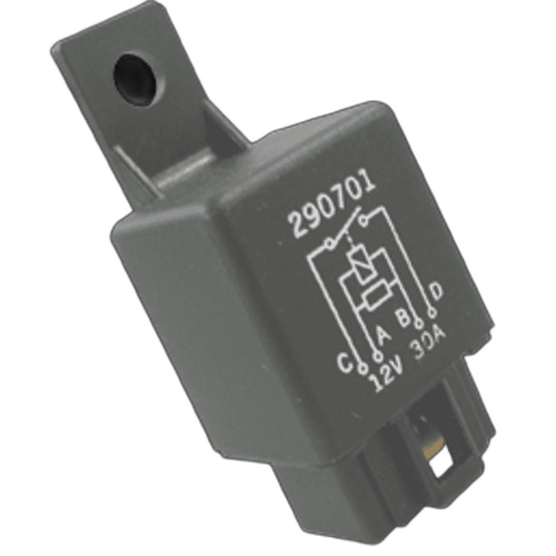 Exact Fit Relay - Resistor Protection, 4 Pin, Open Contact, 12V, CCL - 02-029