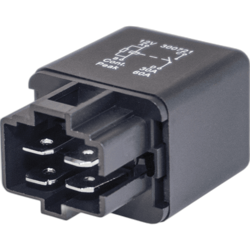 Exact Fit Relay - Resistor Protection, 4 Pin, Open Contact, 12V, CCL - 02-030