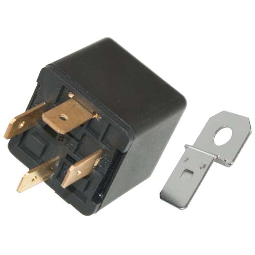 Maxi Relay - Open Contact, Resistor Protection, 4 Pin, 24v, CCL - 02-059