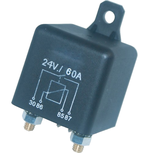 Stud Relay - Heavy Duty, Open Contact, 2 Pin, 24v, CCL - 02-065