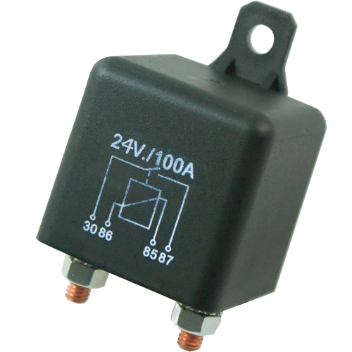 Stud Relay - Heavy Duty, Open Contact, 2 Pin, 24v, CCL - 02-066