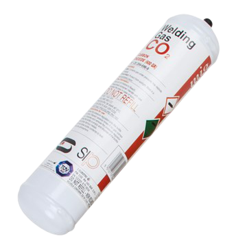Welding CO2 Disposable Gas Bottle 600g, 02654, SIP