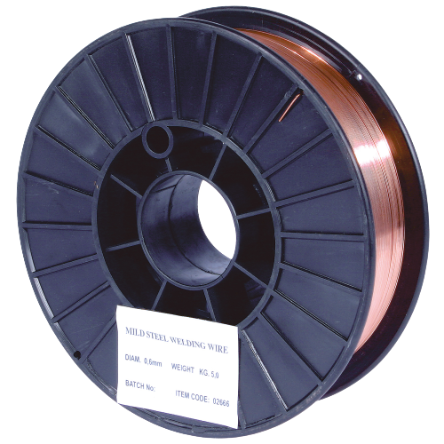 Welding Mild Steel Wire 5kg x 0.6mm, 02666, SIP