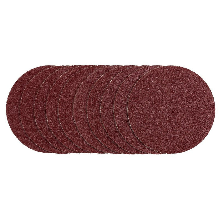 Draper 2693 Sanding Discs, 125mm, Hook & Loop, 40G (Pack of 10)