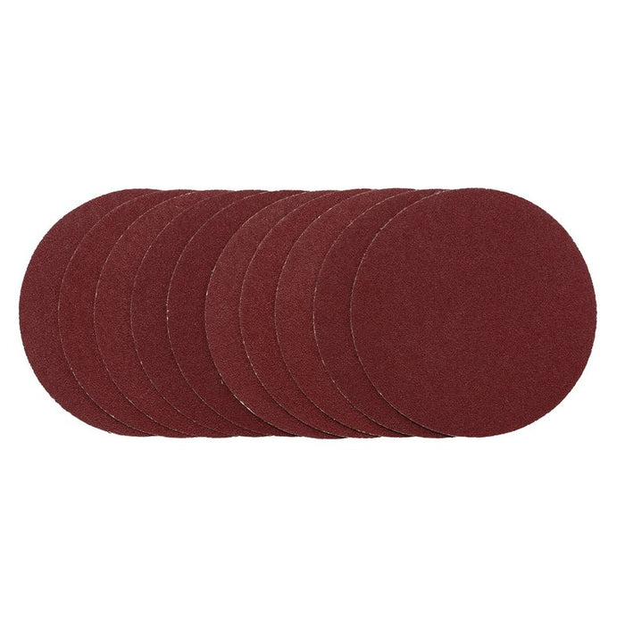 Draper 2694 Sanding Discs, 125mm, Hook & Loop, 80G (Pack of 10)