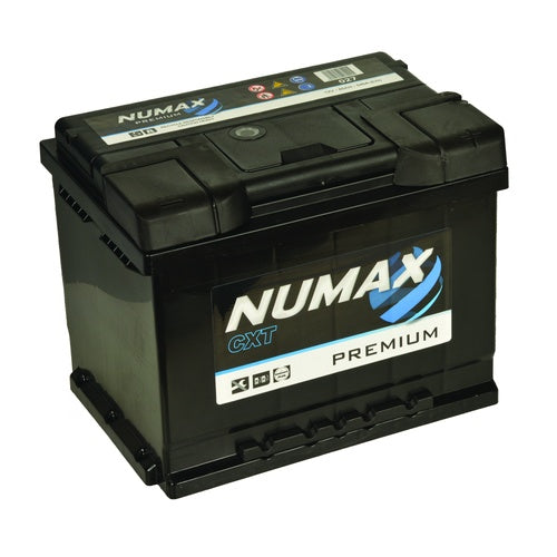 027 Numax Premium Car Battery 12V 60Ah, 3 Years Warranty