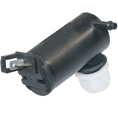 Washer Pump with Filter & Retaining Nut - Single Output, 24v, CCL - 03-082