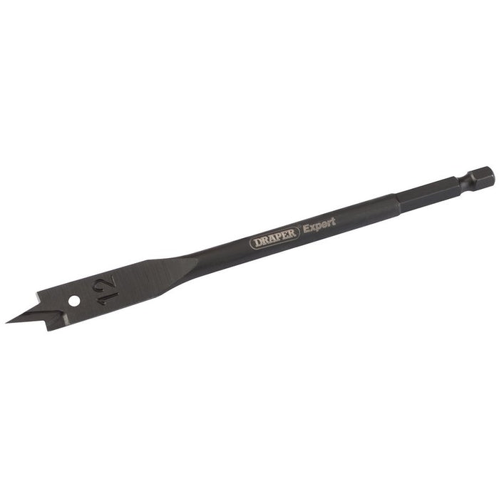 Draper 3155 Flat Wood Bit, 12mm