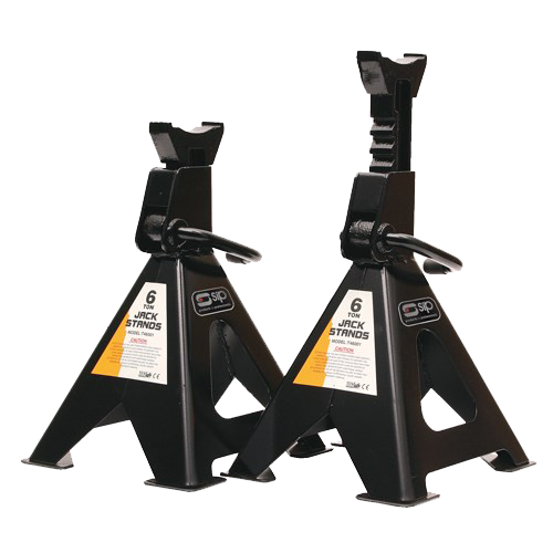 SIP 03641 6 Tonne Axle Stands (Pair), Re-Boxed, Grade A, 24 Months Warranty