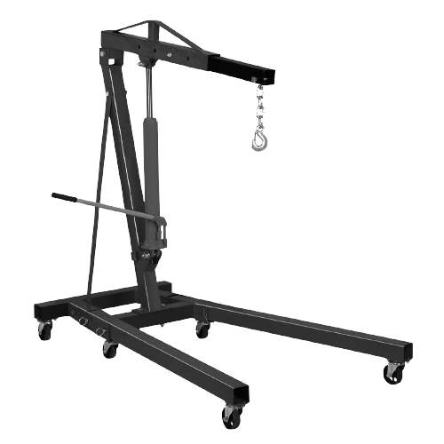 SIP 03687 Foldable Engine Crane, Weight Capacity - 2 Tonne, Ex-Showroom, Grade B, 12 Months Warranty