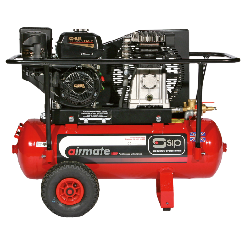 SIP 04328 ISKP7/50 Super Petrol Compressor, Tank Capacity - 50 Litre, Max. Air Pressure - 10.3 Bar