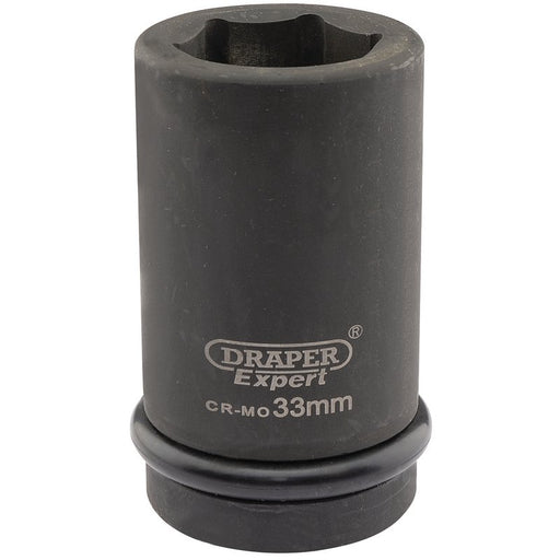 Draper 5147 Expert HI-TORQ® 6 Point Deep Impact Socket, 1" Sq. Dr., 33mm