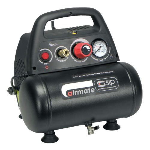SIP 05295 Direct Drive Compressor, Tank Capacity - 6 Litre, Max. Air Pressure - 8 Bar