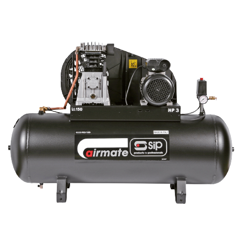 SIP 05300 PX3/150-SRB Compressor, Tank Capacity - 50 Litre, Max. Air Pressure - 10 Bar