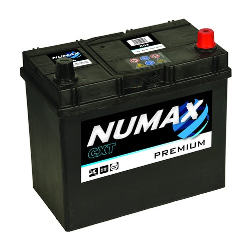 053 Numax Premium Car Battery 12V 45Ah, 3 Years Warranty