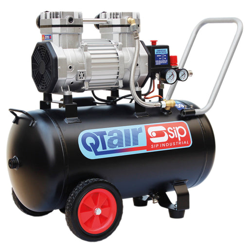 SIP 05492 QT AIR DD 1.5hp 50ltr Ultra Low Noise Oil-Free Direct Drive Compressor, Motor Power - 1119 W, Air Pressure - 8 Bar, Ex-Showroom, Grade B, 12 Months Warranty