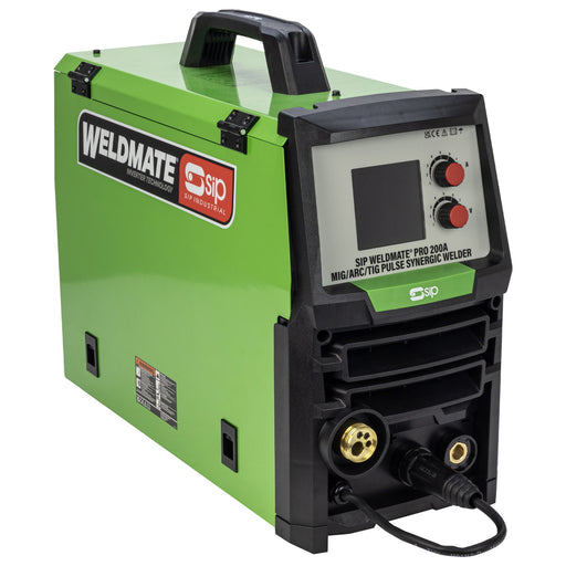 SIP 05735 WELDMATE® PRO 200A MIG/ARC/TIG Pulse Synergic Welder