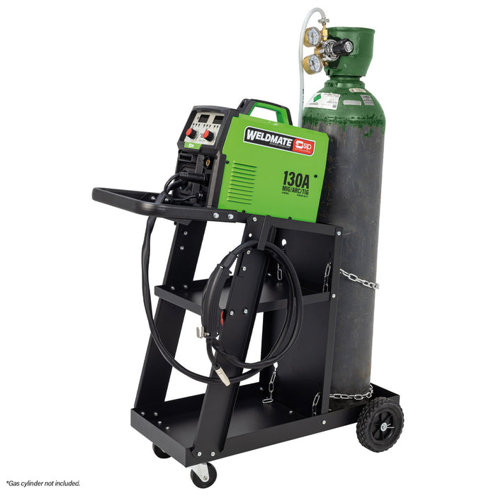 SIP 05737CART WELDMATE® AUTOPLUS 130A MIG,ARC,TIG Synergic Welder with Cart Package