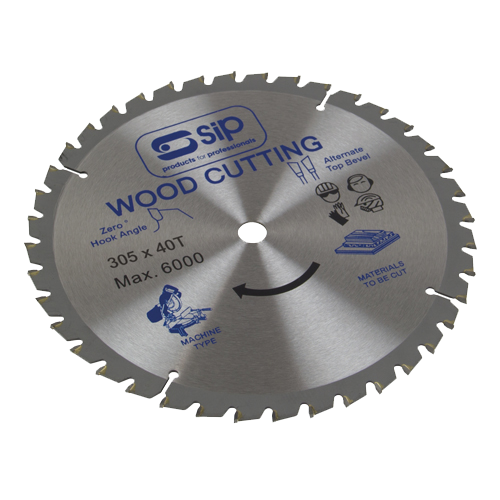 SIP 06122 305mm x 30mm TCT (40T) Blade