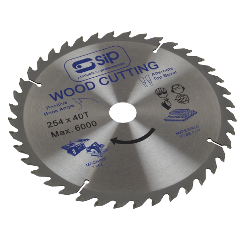 SIP 06128  254 x 30mm 40T TCT Circular Saw Blade