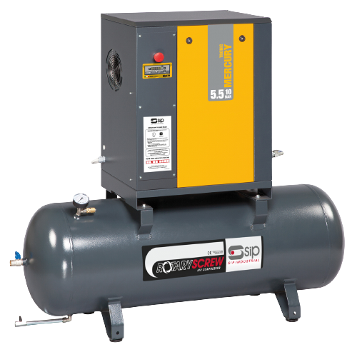 SIP 06201 TRONIC 5.5-10-270 Screw Compressor, Tank Capacity - 270 Litre, Max. Air Pressure - 10 Bar