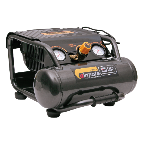 SIP 06256 110V OL197/10RC Compressor, Tank Capacity - 10 Litre, Max. Air Pressure - 10 Bar, Re-Boxed, Grade A, 24 Months Warranty