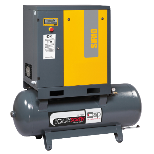 SIP 06269 SIRIO 15-10-500 Screw Compressor, Tank Capacity - 500 Litre, Max. Air Pressure - 10 Bar