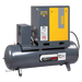 SIP 06322 SIRIO 08-10-270ES Screw Compressor, Tank Capacity - 270 Litre, Max. Air Pressure - 10 Bar