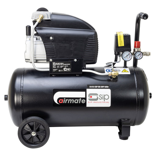 SIP 06459 DD Direct Drive Compressor, Tank Capacity - 50 Litre, Max. Air Pressure - 8 Bar