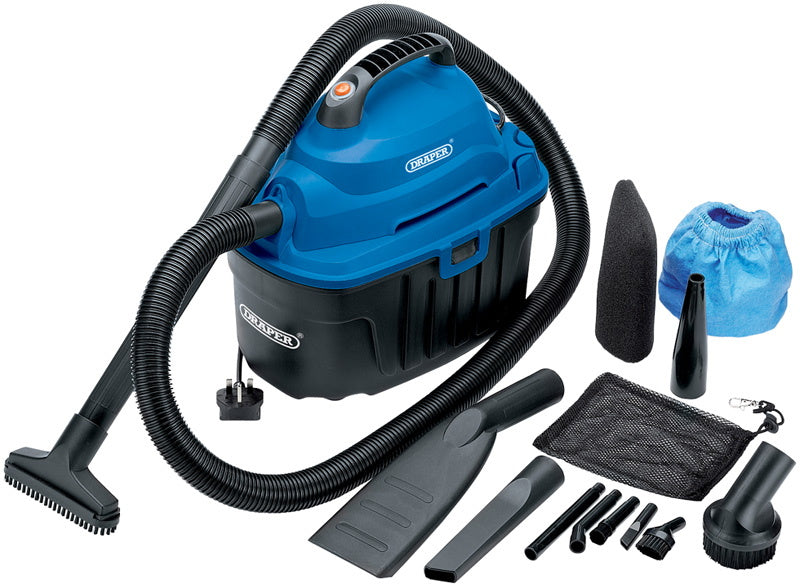 Draper 6489 Wet and Dry Vacuum Cleaner, 10L, 1000W
