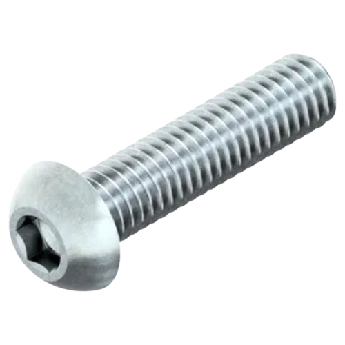Hex Socket Button Head Screw - M12, 80mm Length, I7380-1 Steel, Zinc Plated, Fabory - 07151.120.080(Pack Of 100)