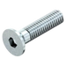 Hex Socket Countersunk Screw - M6, 12mm Length, I10642, 8.8 Graded Steel, Zinc Plated, Fabory - 07470.060.012(Pack Of 100)