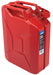 Draper 7568 Steel Fuel Can, 20L, Red