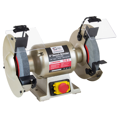 SIP 07628 8" Professional Bench Grinder, Ex-Showroom, Grade B, 12 Months Warranty