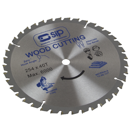 SIP 07773 254 x 16mm 40T TCT Circular Saw Blade