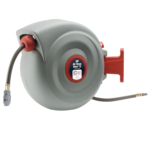SIP Air Hose Reel 15mtr, 07974, SIP