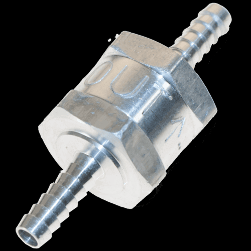 Non-Return Valve - Aluminium Heavy Duty, 6mm, CCL - 08-074