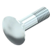 Carriage Bolt Square Neck - M6, 16mm Length, D603, 8.8 Graded Steel, Zinc Plated, Fabory - 08320.060.016(Pack Of 100)