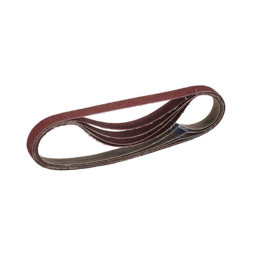 Draper Cloth Sanding Belts, 13 x 457mm, 80 Grit - Pack of 5, 08689