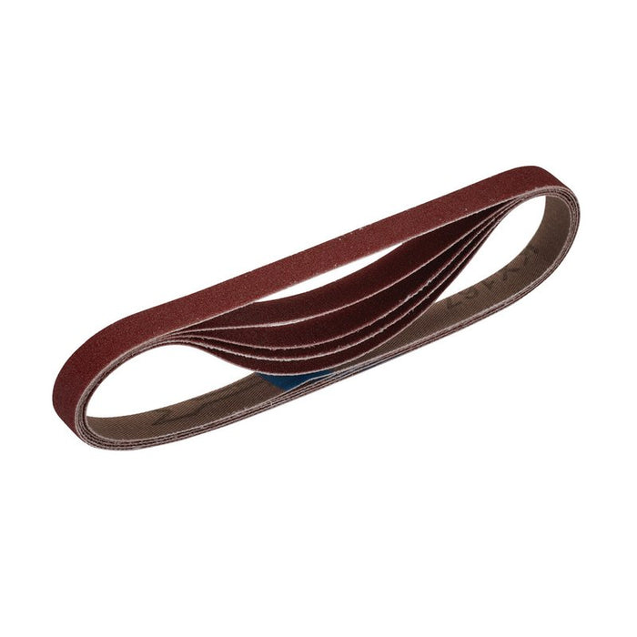 Draper Cloth Sanding Belts, 13 x 457mm, 120 Grit - Pack of 5, 08690