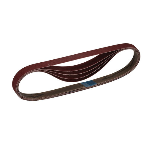 Draper Cloth Sanding Belts, 13 x 457mm, 180 Grit - Pack of 5, 08691