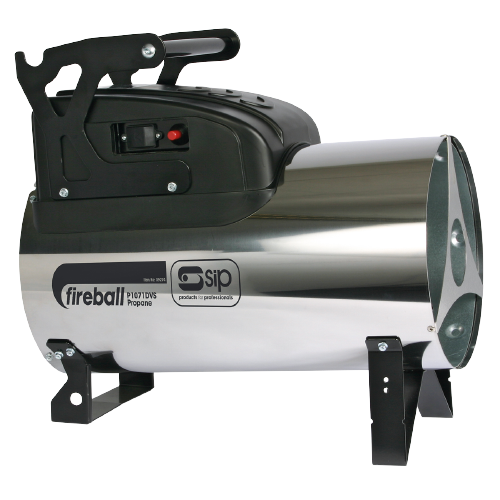 SIP 09274 Fireball 1071DV Propane Space Heater, Ex-Showroom, Grade B, 12 Months Warranty