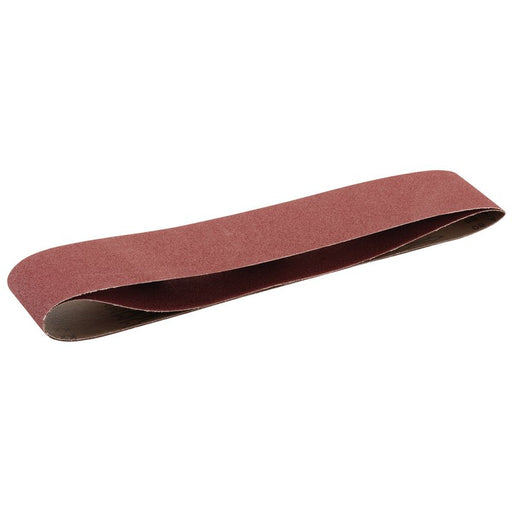 Draper Cloth Sanding Belts, 100 x 1220mm, 80 Grit - Pack of 2, 09275