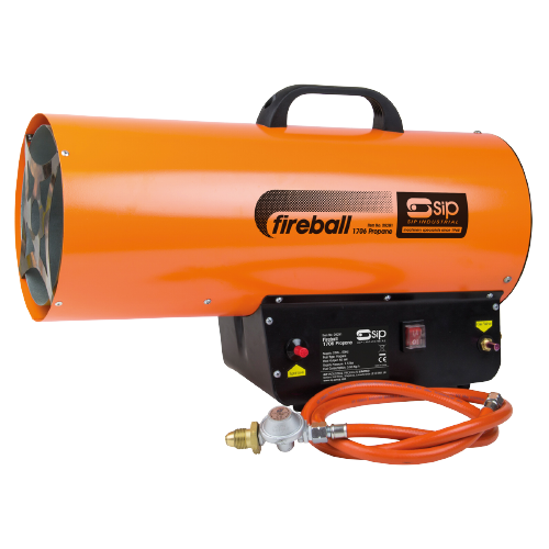 SIP 09291 Fireball 1706 Propane Heater, Ex-Showroom, Grade B, 12 Months Warranty
