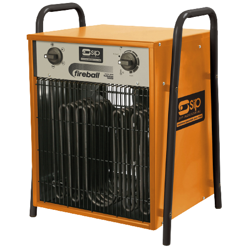 SIP 09298 Fireball Turbofan 15000 Electric Fan Heater, Re-Boxed, Grade A, 24 Months Warranty